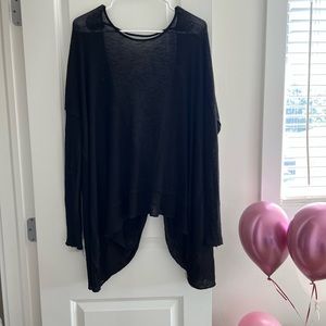 Free People knotted open back sweater